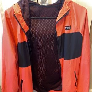 Pink windbreaker